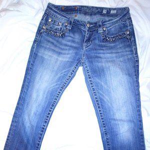 MISS ME JEANS SKINNY & CROPPED